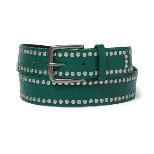 Butter Studded Belt Green
