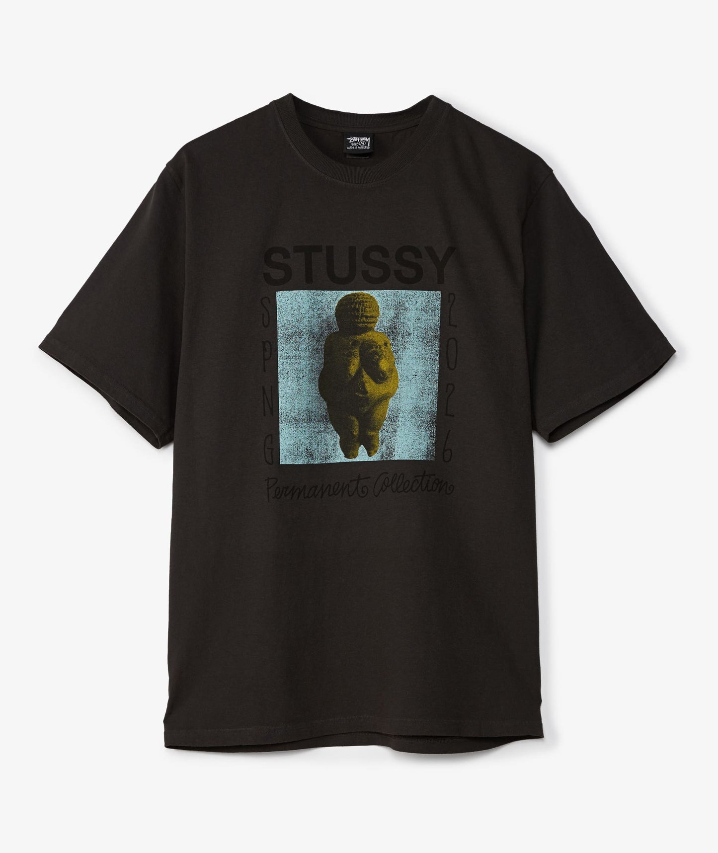 Stüssy Permanent Collection P.D. Tee: Faded Black