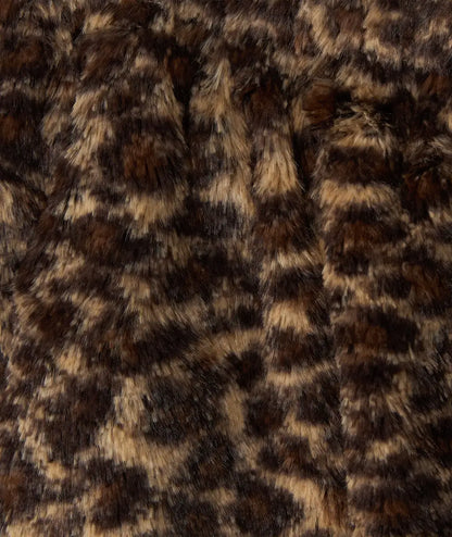 Stüssy Pile Leopard Short Brown