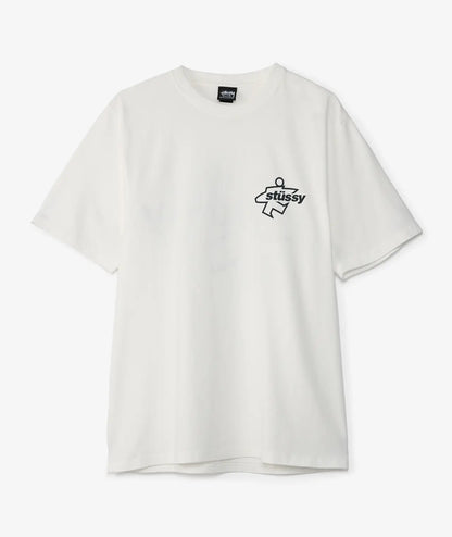 Stüssy Surf Size Pig. Dyed Tee: Natural