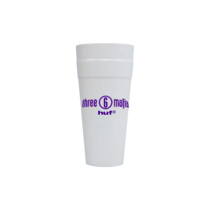Huf X Three 6 Mafia Ceramic Double Cup White