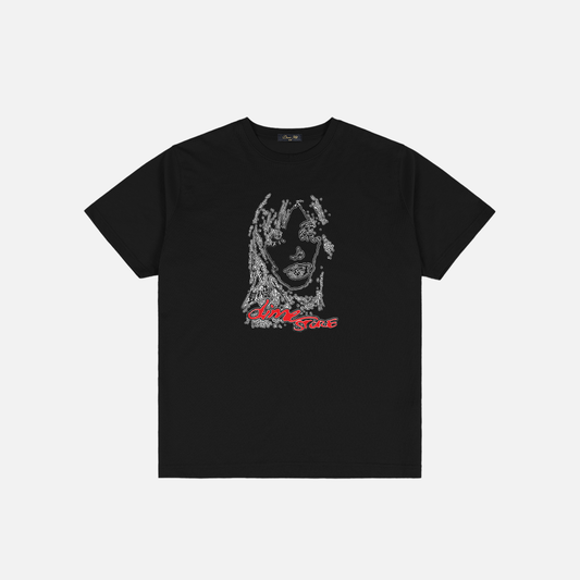 Dime Abstract Tee Black