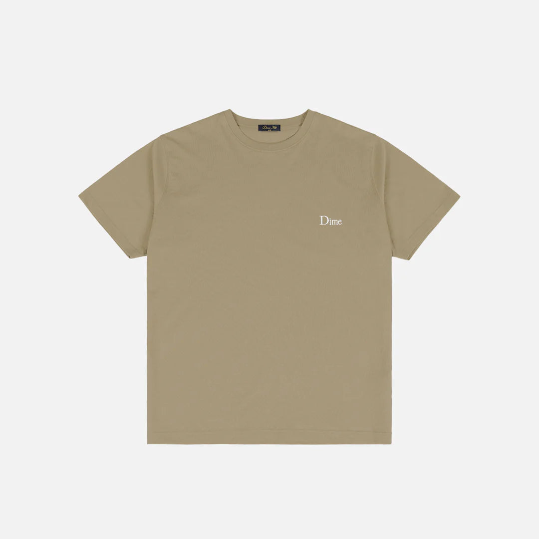 Dime Classic Small Logo Tee Military Olive
