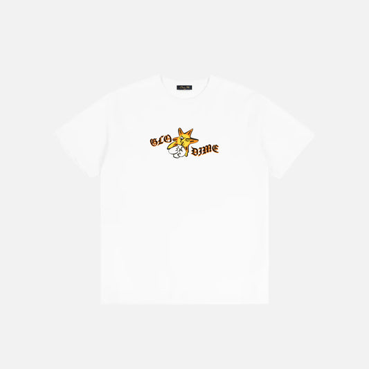 Dime Glo Dime Sun Tee White