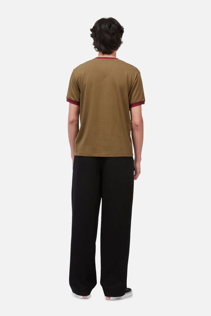 Dime Arch Ringer Tee Brown