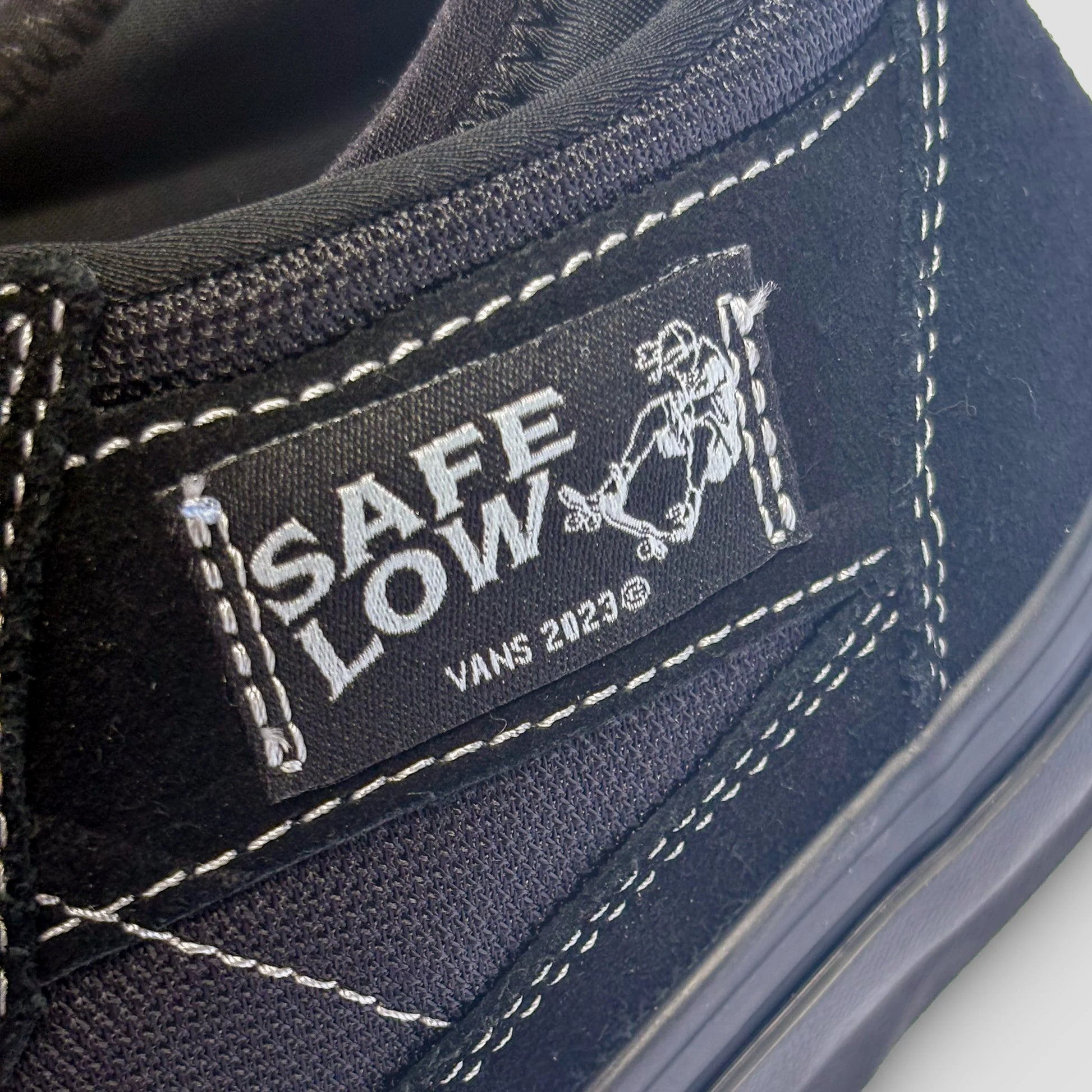 Vans Skate Safe Low Black/Black/White | Rose Street Skateshop Vans Skate Safe Low Black/Black/White | Rose Street Skateshop