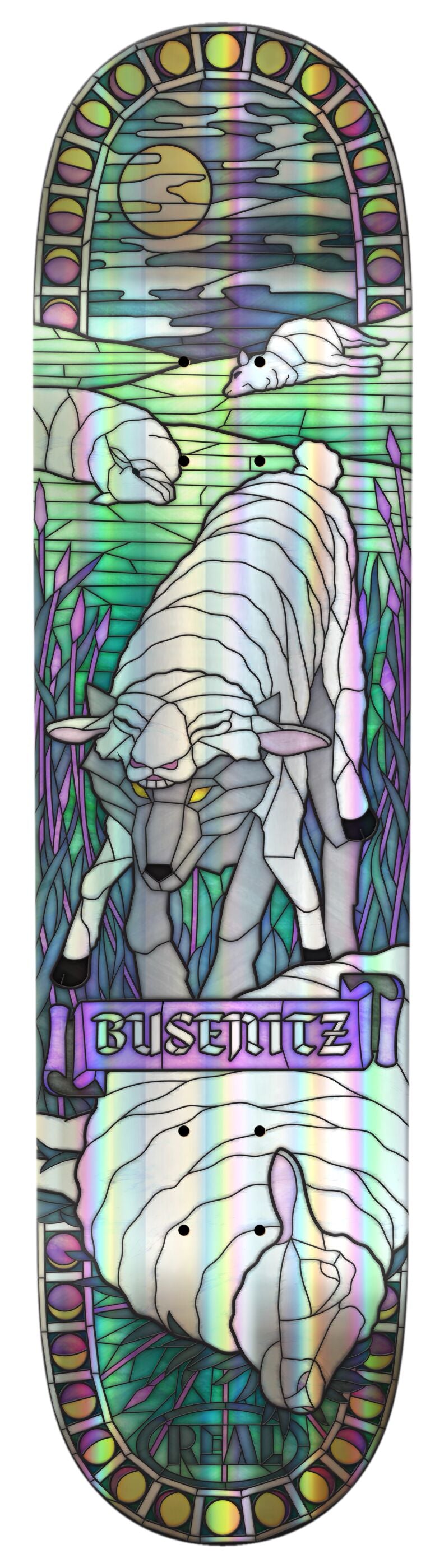 Real Busenitz Holographic Cathedral: 8.38