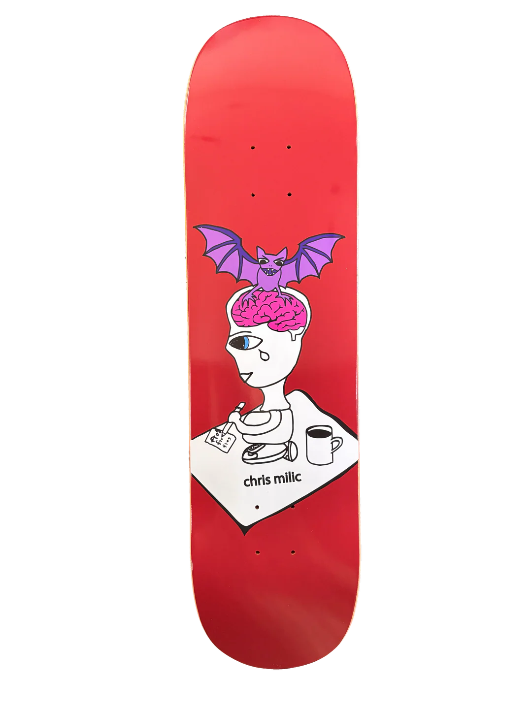 Frog Skateboards Bat Brain Chris Milic Deck - Thumbnail 2