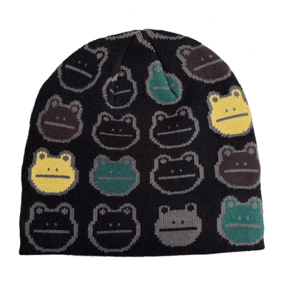 Frog Nation Beanie Black
