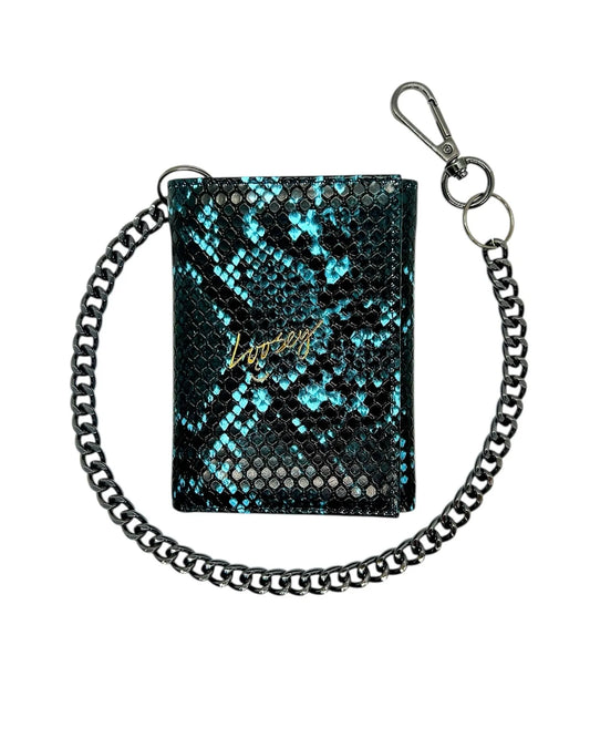 Loosey Snake Skin Chain Gang Blue