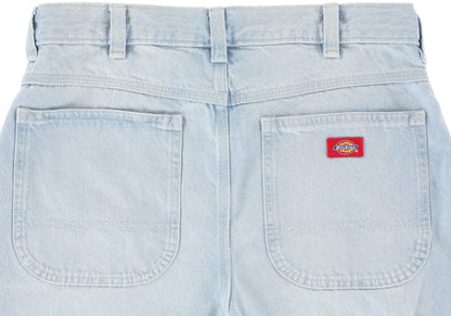 Dickies 958 Work Jeans Short 13" Loose Fit: Fog Blue