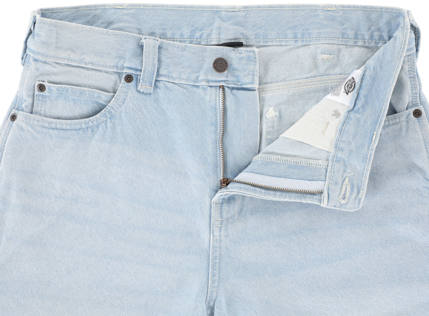 Dickies 958 Work Jeans Short 13" Loose Fit: Fog Blue