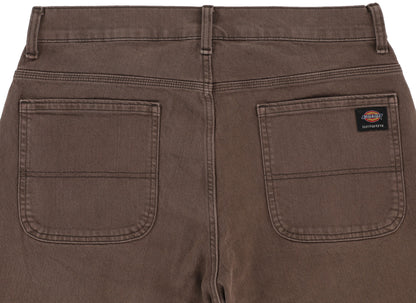 Dickies Pant J84 Skateboarding Wingville Denim: Brown Tint Wash