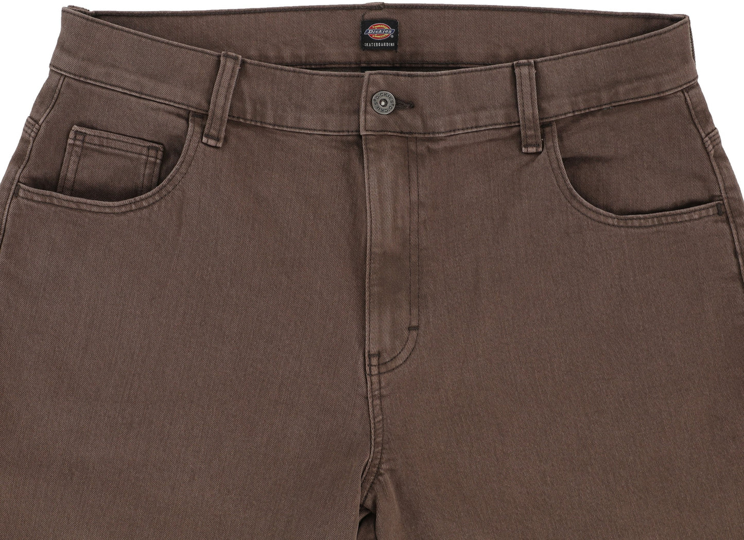 Dickies Pant J84 Skateboarding Wingville Denim: Brown Tint Wash