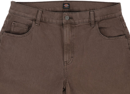 Dickies Pant J84 Skateboarding Wingville Denim: Brown Tint Wash