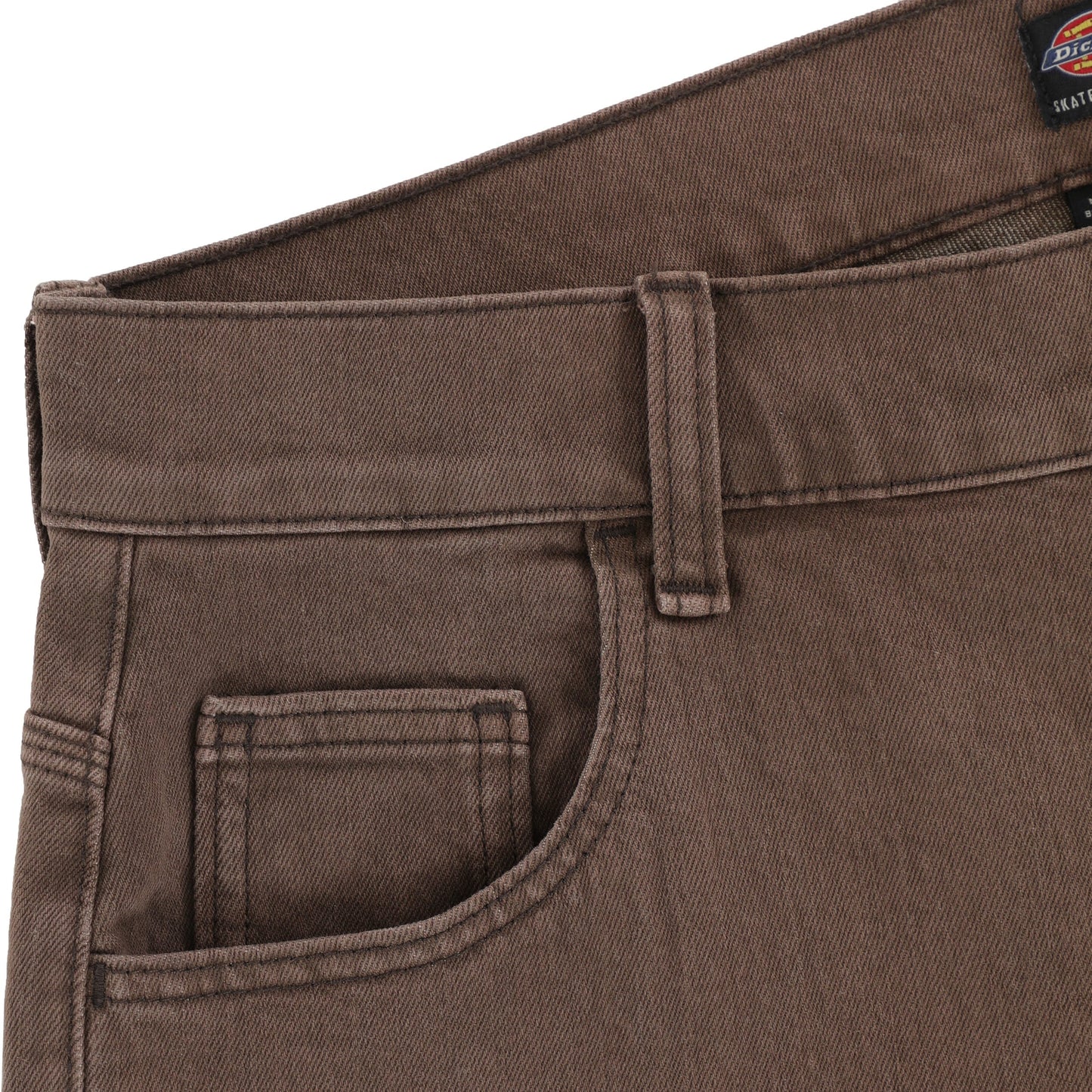 Dickies Pant J84 Skateboarding Wingville Denim: Brown Tint Wash