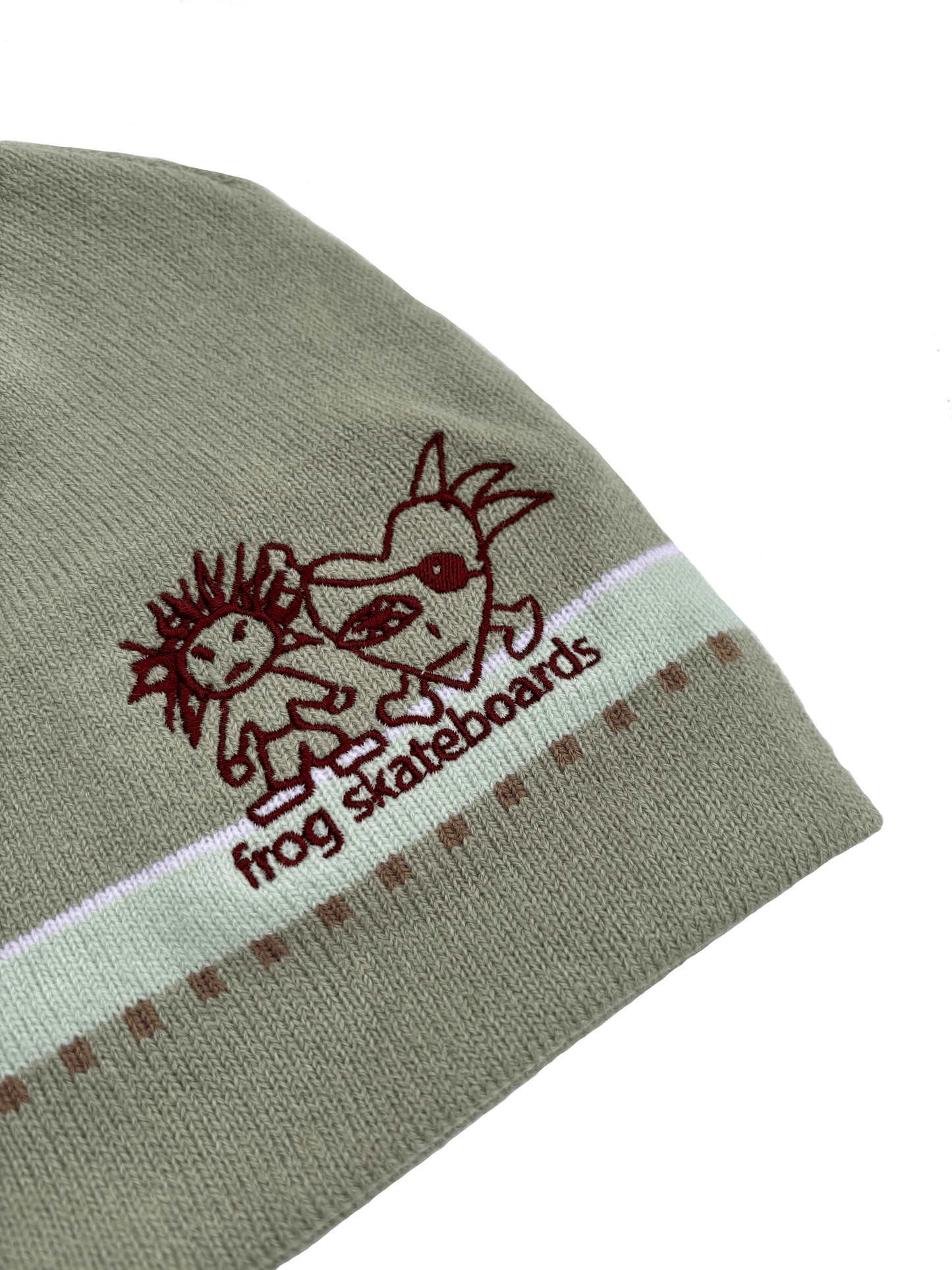 Frog Pirate Beanie Matcha