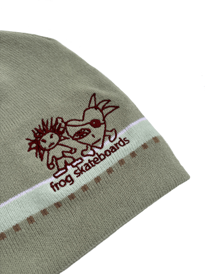 Frog Pirate Beanie Matcha