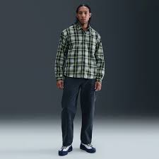 Nike SB x Eric Koston Skate Flannel Dk Smoke Grey/Volt