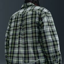 Nike SB x Eric Koston Skate Flannel Dk Smoke Grey/Volt