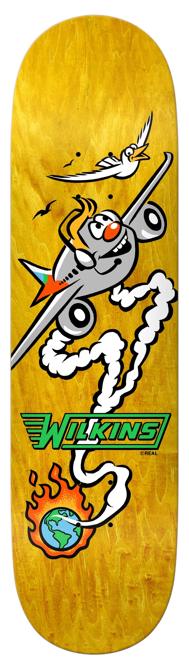 Real Wilkens Mascot Deck 8.5