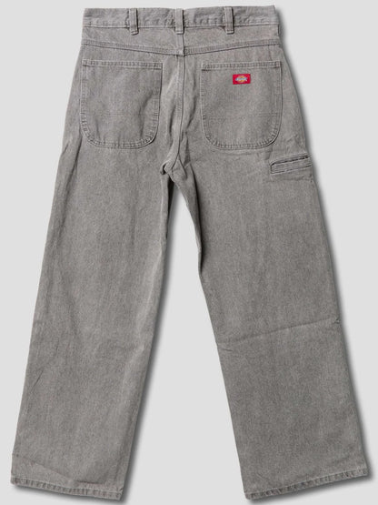 Dickies Loose Straight Double Knee Jean Denim Grey Wash