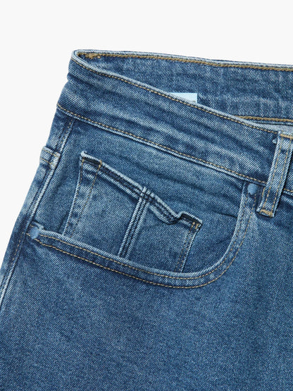 Volcom Chillow Denim Jeans: Deep River Blues