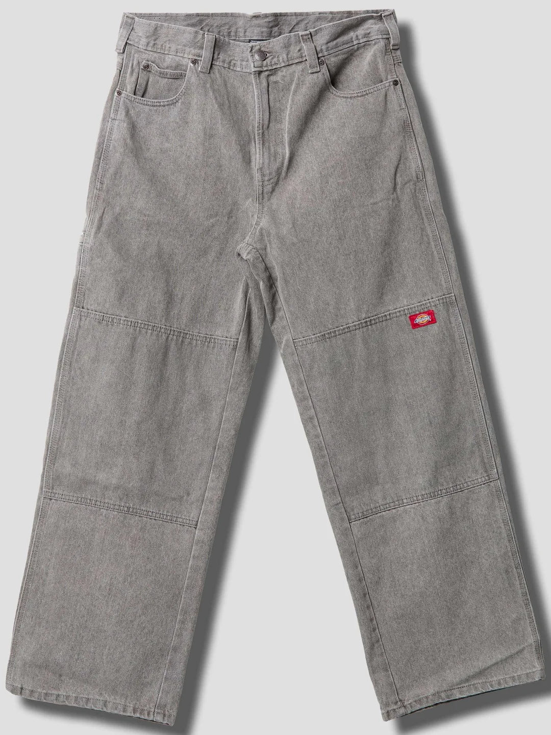 Dickies Loose Straight Double Knee Jean Denim Grey Wash