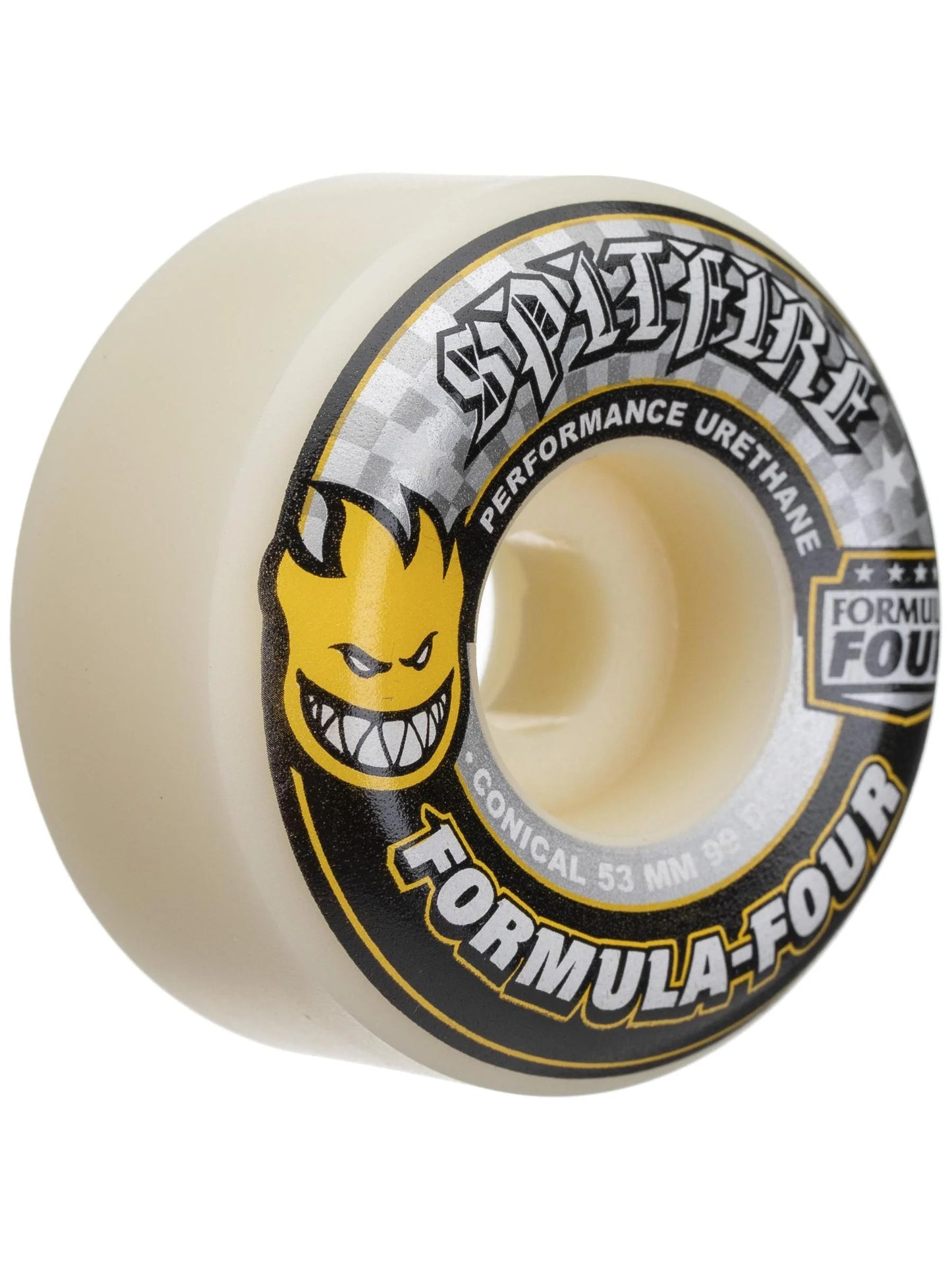 Spitfire F4 Conical Yellow Print 99du: Assorted Sizes