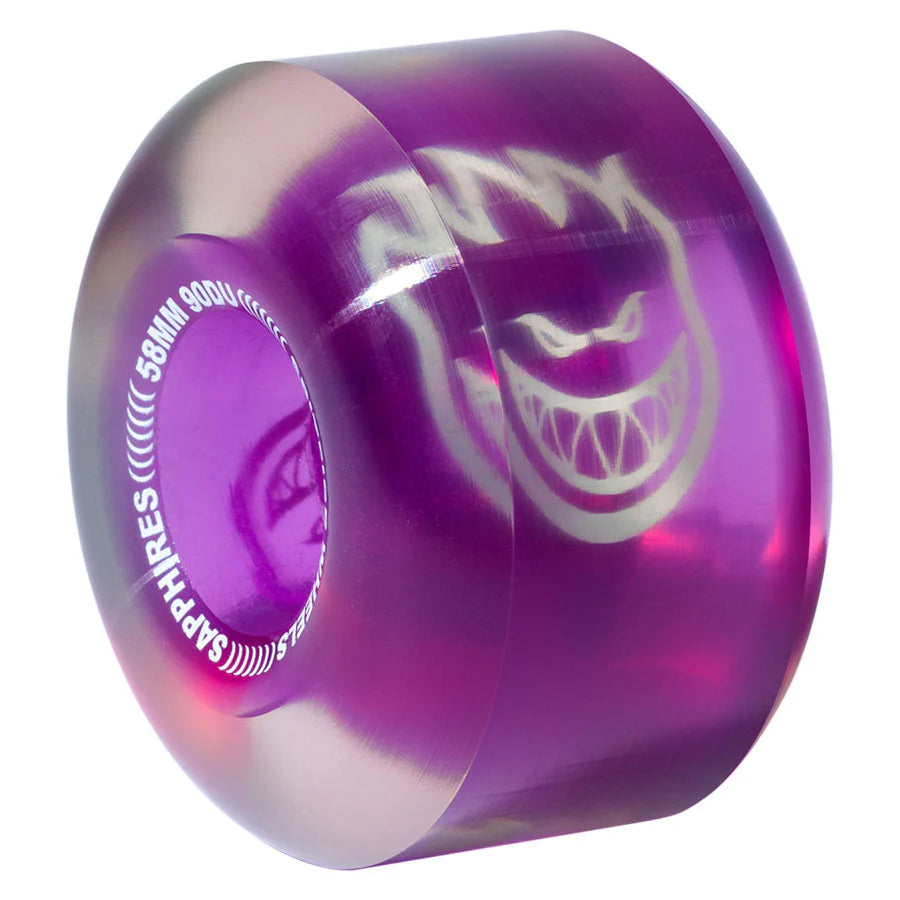 Spitfire 90HD Sapphire Radial Clear/Purple 58MM