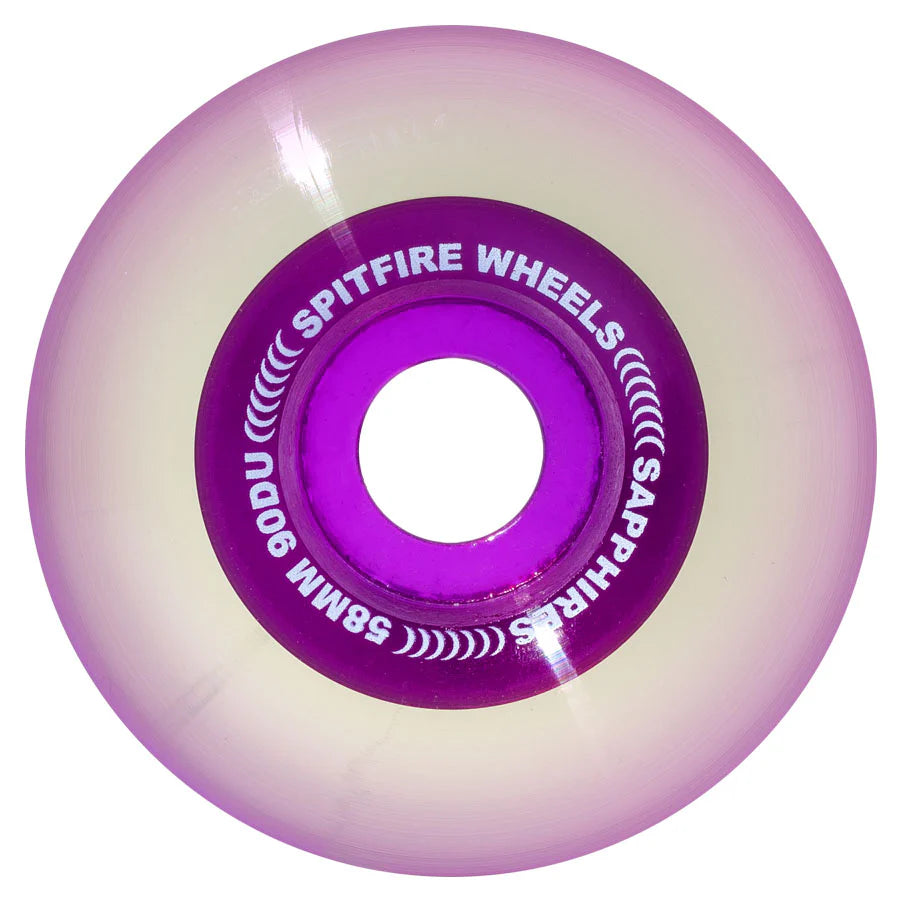 Spitfire 90HD Sapphire Radial Clear/Purple 58MM