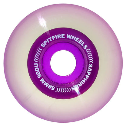 Spitfire 90HD Sapphire Radial Clear/Purple 58MM