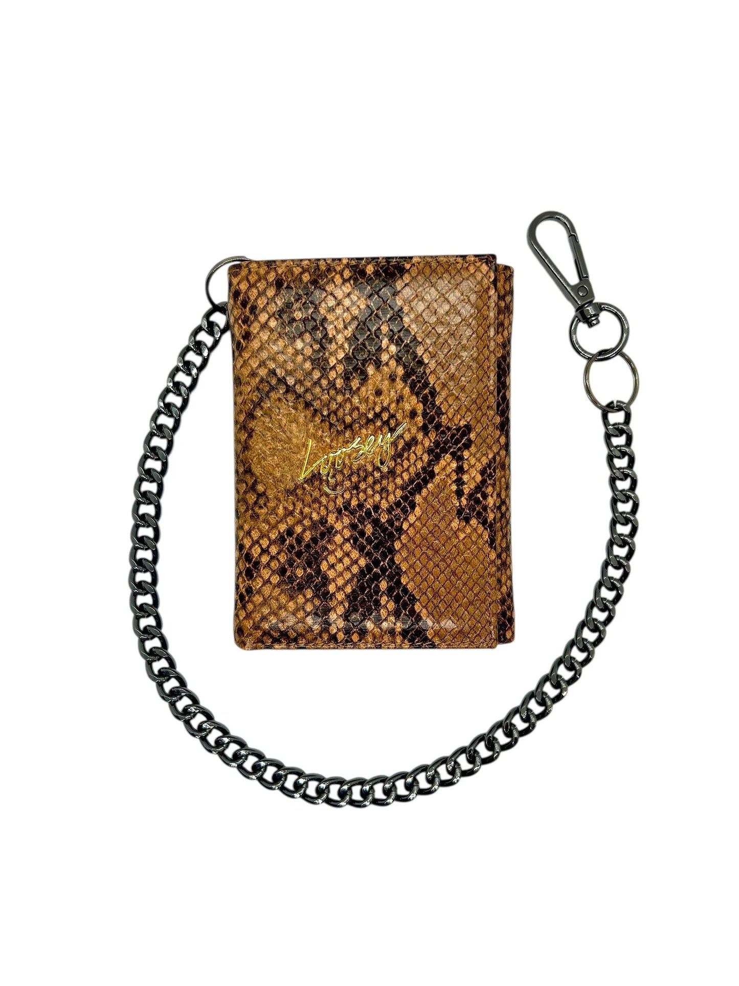 Loosey Snake Skin Chain Gang Brown
