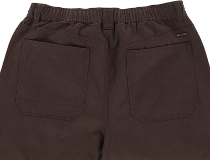 Volcom Chillow Pleated Pant Cacao